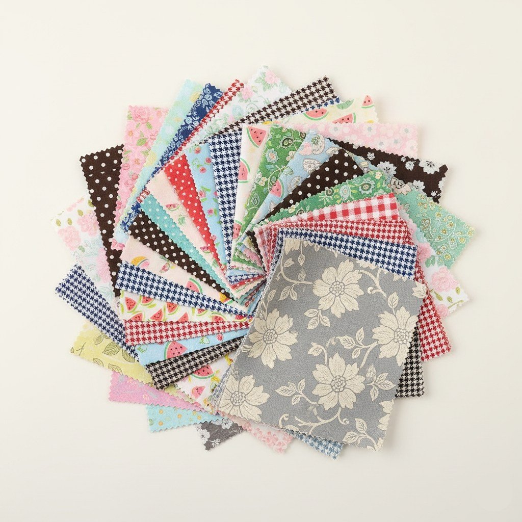 원단 조각세트 자투리 패브릭 20x20cm 연습용 소품용 DIY 랜덤 원단 30장, 30개, 랜덤 발송 상세 이미지 1