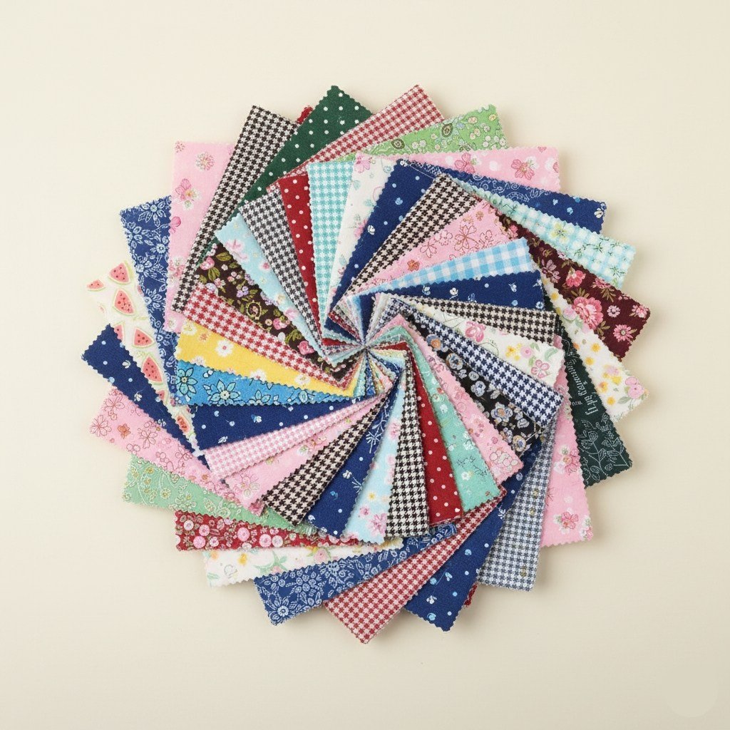 원단 조각세트 자투리 패브릭 20x20cm 연습용 소품용 DIY 랜덤 원단 30장, 30개, 랜덤 발송 상세 이미지 2