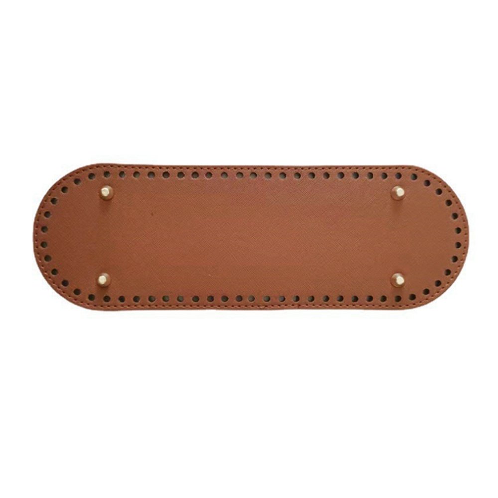 가방 밑판 뜨개 가방바닥 가죽바닥 받침 30x10cm 오너킹부자재, 1개, 브라운할인 상세 이미지 1