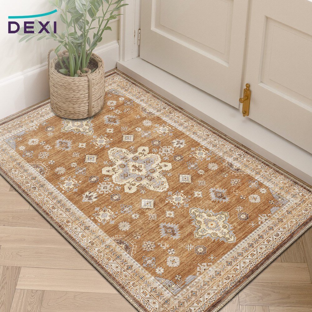 DEXI 페르시아 빈티지 카펫 침실 거실러그 물세탁 침대 식탁 쇼파 주방 현관 발매트할인 상세 이미지 2