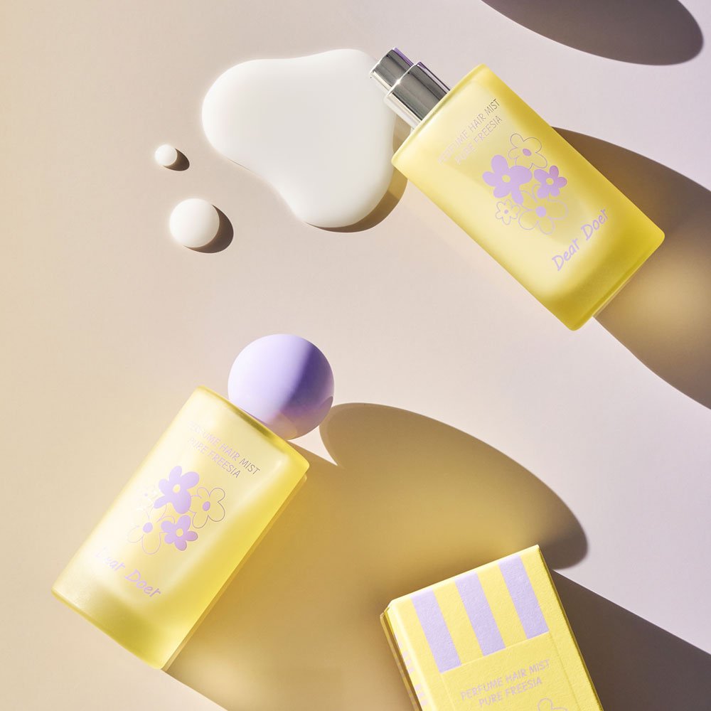 디어도어 비건 향좋은 헤어미스트 퍼퓸 헤어 밀크 세럼 꽃향 프리지아, 1개, 50ml 상세 이미지 1