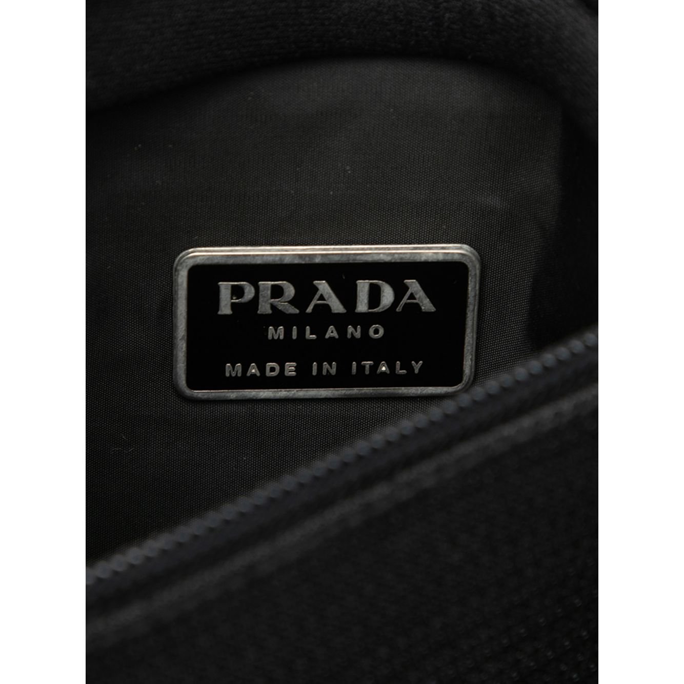 무료배송Prada Pre-Owned프라다 중고 2000-2025 테수토 지퍼 탑 스포츠 크로스 백 상세 이미지 2