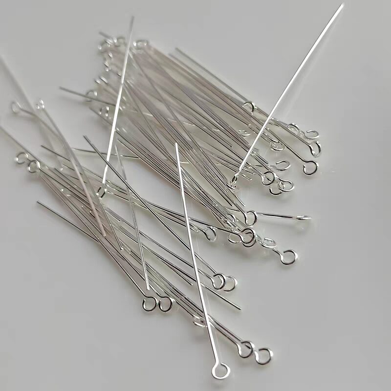 50mm 구자핀 200pcs 연결고리, 화이트 9자핀, 1개 상세 이미지 1