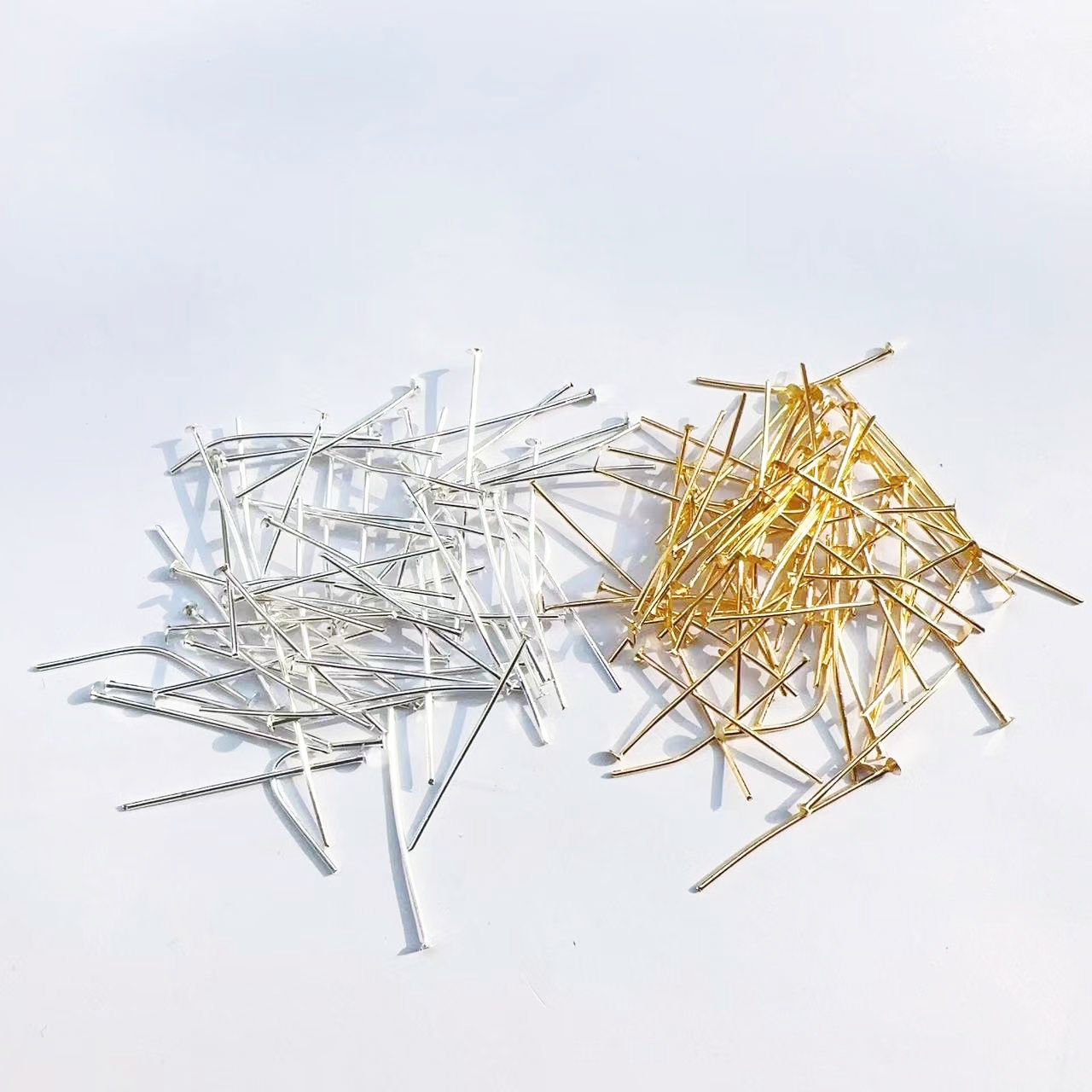 50mm 구자핀 200pcs 연결고리, 화이트 9자핀, 1개 상세 이미지 1