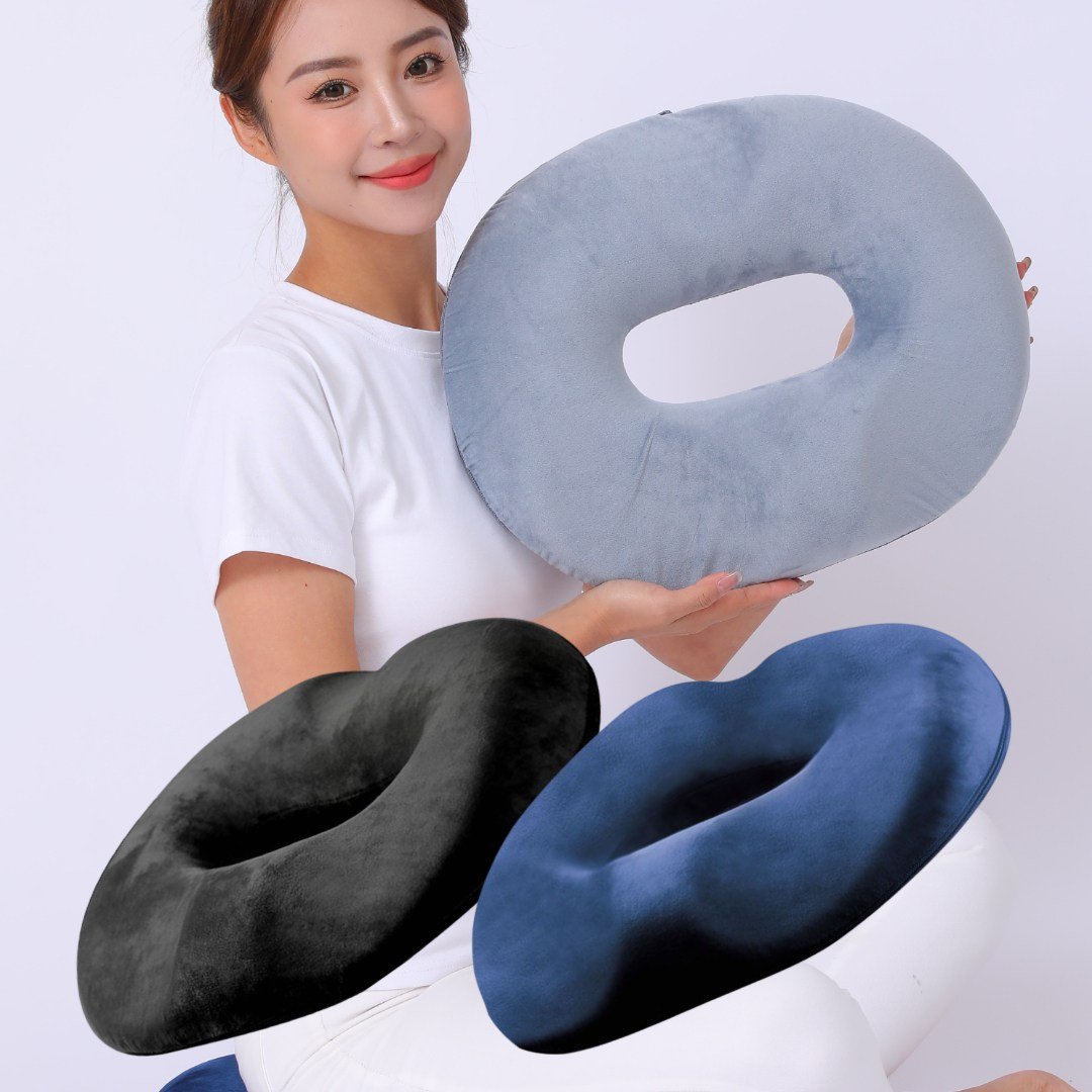 위드리빙 도넛방석 메모리폼 애플방석, 네이비, 1개할인· 4일 남음 상세 이미지 1