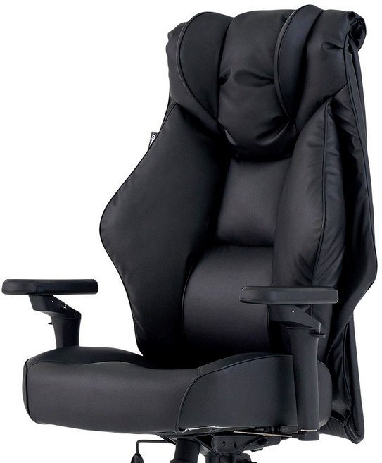 누카 3세대 커스텀체어 G900-PU 6D 컴퓨터의자 사무용 사무실 학생 메쉬 게이밍 책상의자, 블랙