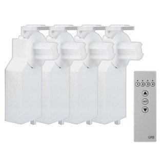 전동블라인드 본체4+4채널리모컨 암막롤커튼 셀프설치