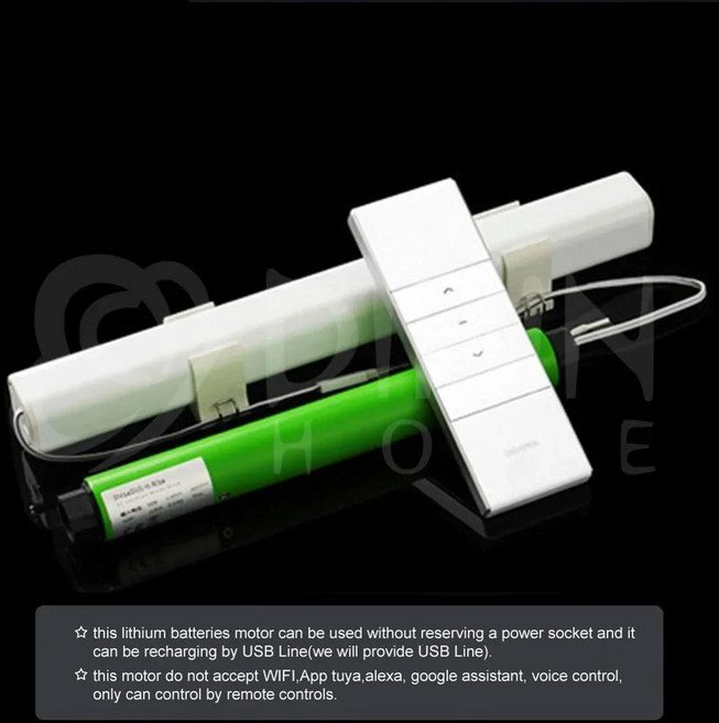 모던 모터형 팬 로만 쉐이드 암막조도 조절 커튼 윈도우 블라인드 제작, 1개, 3. Lithium Motor / A. Leave...
